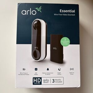 Arlo Essential Wire-Free Video Doorbell